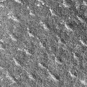 Pineapple natural stone surface finish example in grayscale