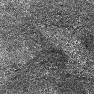 Rockface natural stone surface finish example in grayscale