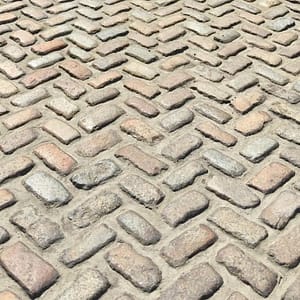 Stone-Curators-Cobblestone-Herringbone-Pattern