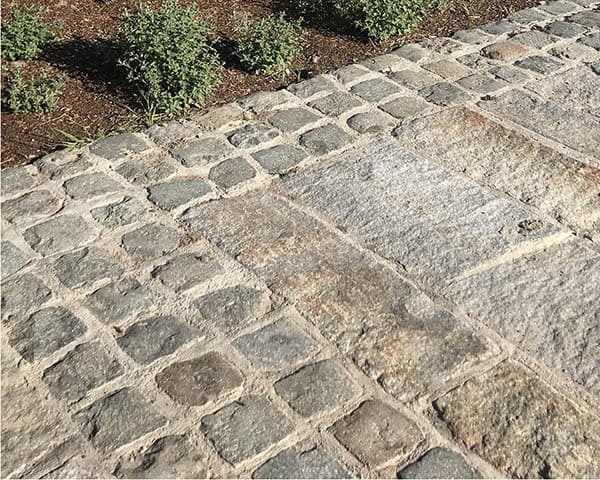 Sandstone Cobblestone Decorative Border Stone Curators