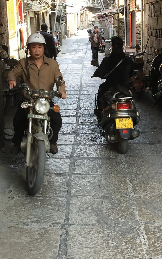 Foot Worn Reclaimed Plank Pavers
