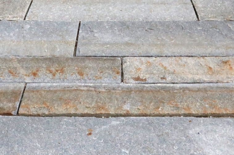 Reclaimed Third Generation Granite Curbstone Plank Pavers Stone Curators