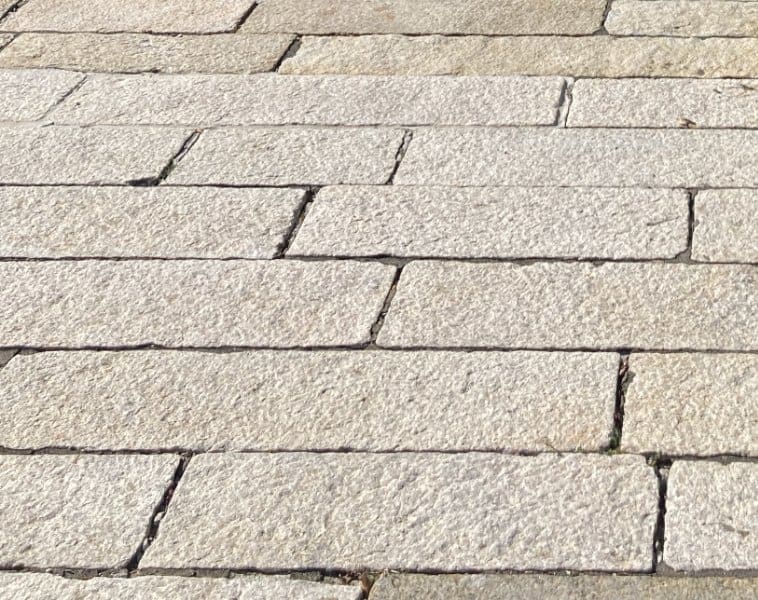 ReclaimedFootwornGranitePlankPavers Stone Curators 1