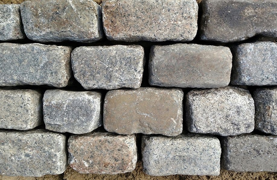 Reclaimed New England cobblestones, medium size