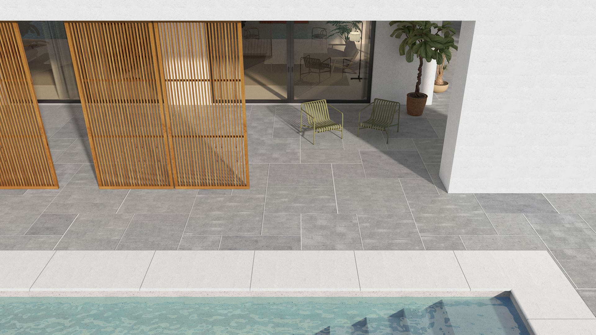  SDT1539 SDM488 M546 Belgian Bluestone - Enoskin | Pattern DP094 Paving - Universal - Sawn Edge - Dimensional 14 Pieces 4 Sizes | {24x24”(4) 48x24”(2) 48x36”(4) 48x48”(4)