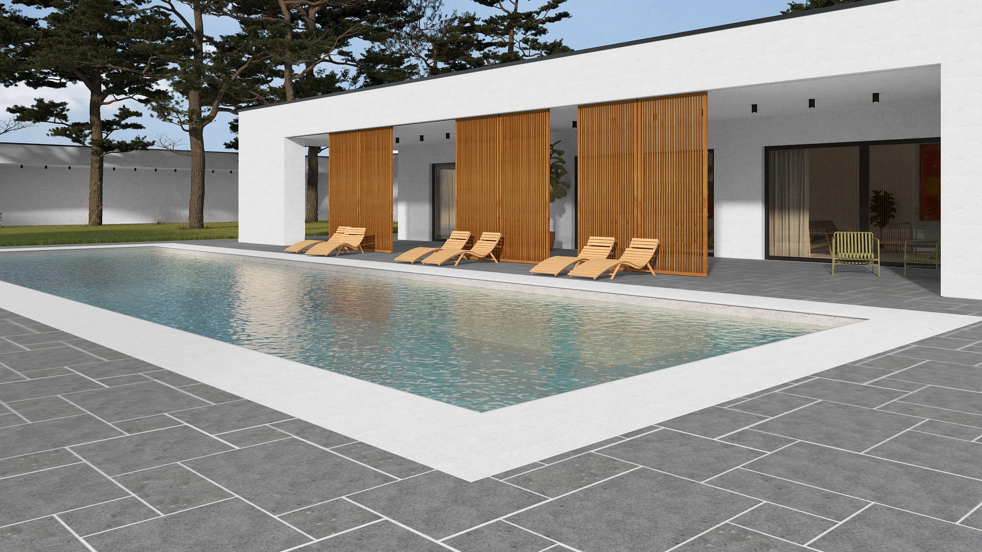  SDT1441 SDM424 M406 Republic Black Granite - Flamed | Pattern DP086 Paving - Universal - Sawn Edge - Dimensional 12 Pieces 4 Sizes | 12x12”(4) 24x12”(2) 24x24”(4),36x24”(2)