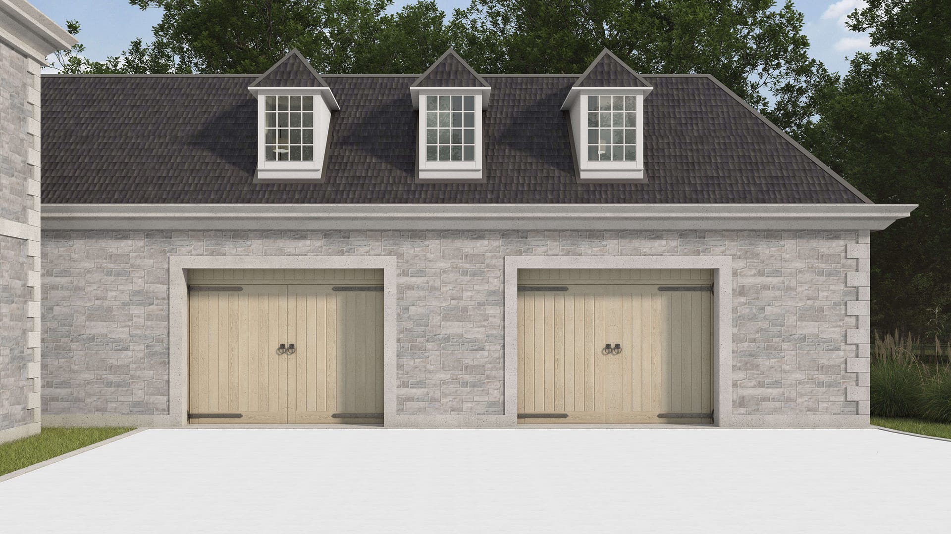  SDT1338 SDM383 M1256 Fond du Lac Colonial Limestone - Split-face | Pattern DP111 Veneer - Ashlar - Split Edge - Random Sizes 6x4" to 30x12" | Thin