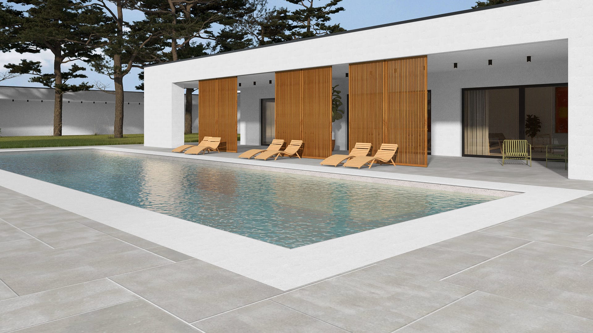  SDT1518 SDM491 M1086 Northern Bay Limestone - Acid Washed | Pattern DP094 Paving - Universal - Sawn Edge - Dimensional 14 Pieces 4 Sizes | {24x24”(4) 48x24”(2) 48x36”(4) 48x48”(4)