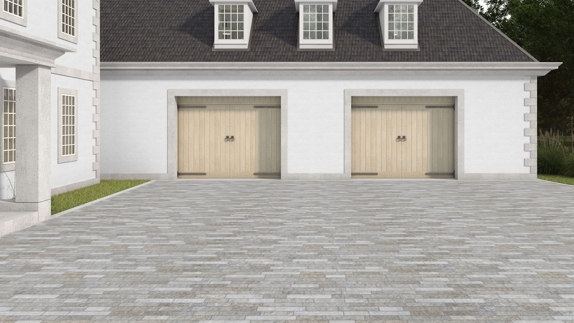 SDT1576 SDM513 P1250 Heritage Plank Granite-Buff - Split-face | Pattern DP126 Paving - Planks 36'' 48'' 60'' 72'' Lengths 18'' 15'' 17'' 16'' 15'' 18'' Widths