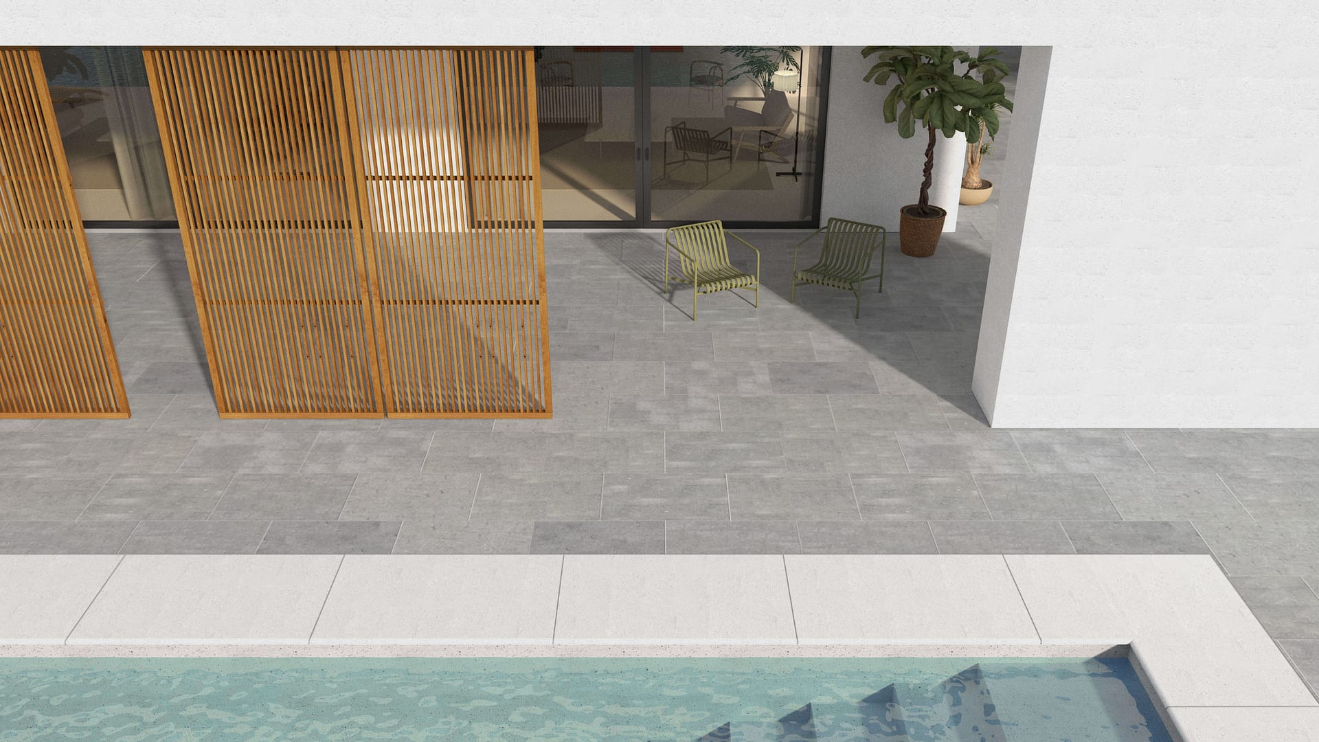  SDT1532 SDM488 M546 Belgian Bluestone - Enoskin | Pattern DP061 Paving - Half Running Bond - Sawn Edge - Dimensional 3 Pieces 1 Size* | 36x24"