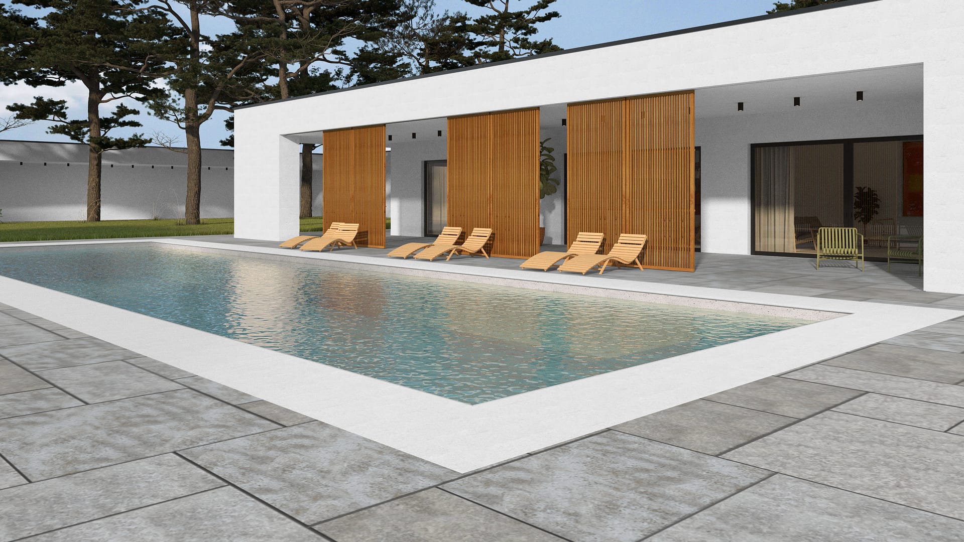  SDT1545 SDM483 M918 Madison Limestone - Flamed | Pattern DP094 Paving - Universal - Sawn Edge - Dimensional 14 Pieces 4 Sizes | {24x24”(4) 48x24”(2) 48x36”(4) 48x48”(4)