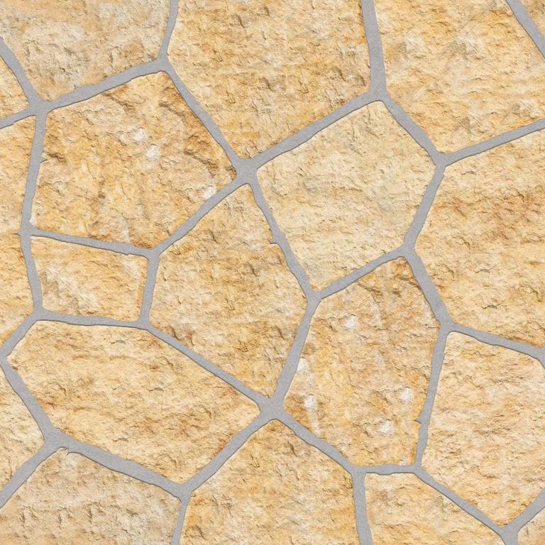SDT1491 SDM444 P1173 Golden Buff Limestone - Bedface | Pattern DP072 Veneer - Irregular - Split Edge - 2 Pieces 2 Sizes
