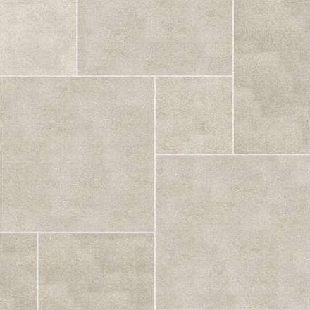 SDT1561 SDM497 M1297 Mediterranean Cream Limestone - Sand Blasted | Pattern DP094 Paving - Universal - Sawn Edge - Dimensional 14 Pieces 4 Sizes | {24x24”(4) 48x24”(2) 48x36”(4) 48x48”(4)