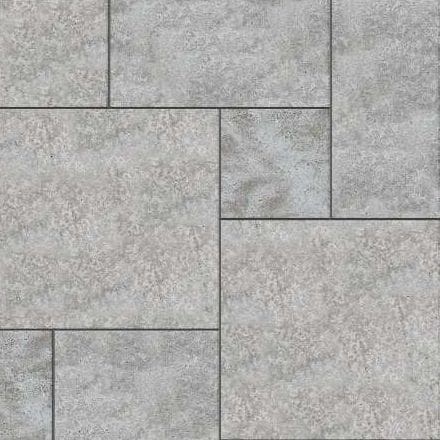  SDT1545 SDM483 M918 Madison Limestone - Flamed | Pattern DP094 Paving - Universal - Sawn Edge - Dimensional 14 Pieces 4 Sizes | {24x24”(4) 48x24”(2) 48x36”(4) 48x48”(4)