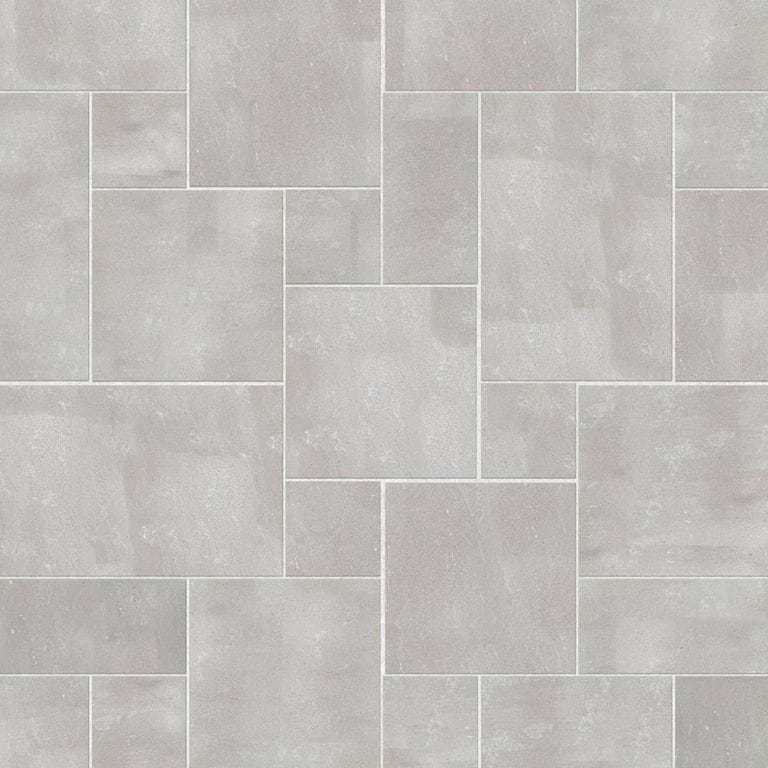  SDT1516 SDM491 M1086 Northern Bay Limestone - Acid Washed | Pattern DP086 Paving - Universal - Sawn Edge - Dimensional 12 Pieces 4 Sizes | 12x12”(4) 24x12”(2) 24x24”(4),36x24”(2)
