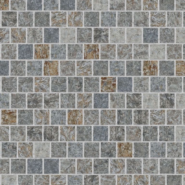 Reclaimed Belgian Bluestone Cobbles - Weathered &amp; Worn Surface - Driveway - Standard Square - DP077 SDM114 SDT239