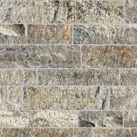Reclaimed Curbstone Blend - Split-face Rough Plane Surface - Full Veneer - Jumbo - DP046 SDM346 SDT378