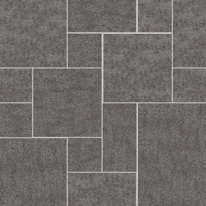SDT1081 Ankar Black - Flamed &amp; Waterjet Finish - Patio - Standard - DP086 SDM165