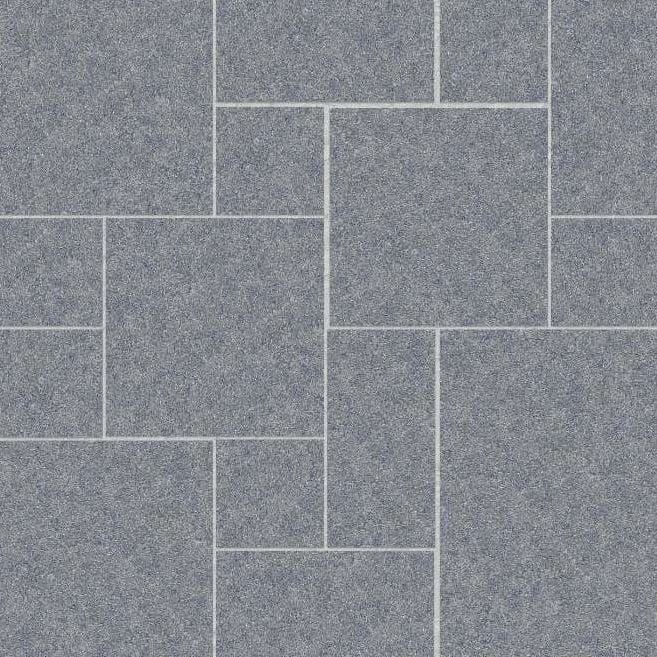 Pensy Black Cobbles - Sawn &amp; Flamed Finish - Patio - Standard - DP086 SDM352 SDT962