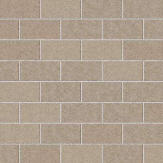 SDT1464 SDM432 M1012 Veneto Beige Limestone - Sand Blasted &amp; Brushed | Pattern DP061 Paving - Half Running Bond - Sawn Edge - Dimensional 3 Pieces 1 Size* | 24x12"