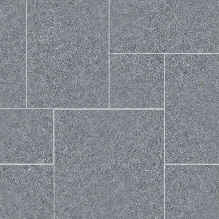 Pensy Black Cobbles - Sawn &amp; Flamed Finish - Patio - Standard - DP094 SDM352 SDT969