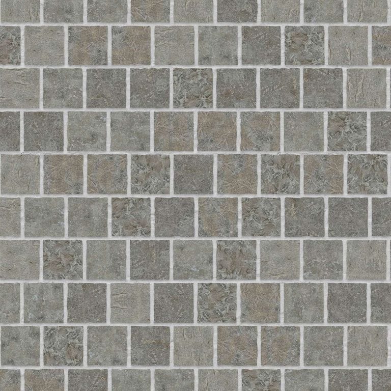 Reclaimed European Cobbles - Weathered &amp; Worn Surface - Thin Veneer - Medium Square - DP077 SDM121 SDT234
