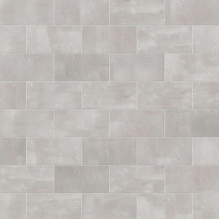 SDT1513 SDM491 M1086 Northern Bay Limestone - Acid Washed | Pattern DP061 Paving - Half Running Bond - Sawn Edge - Dimensional 3 Pieces 1 Size* | 24x12"