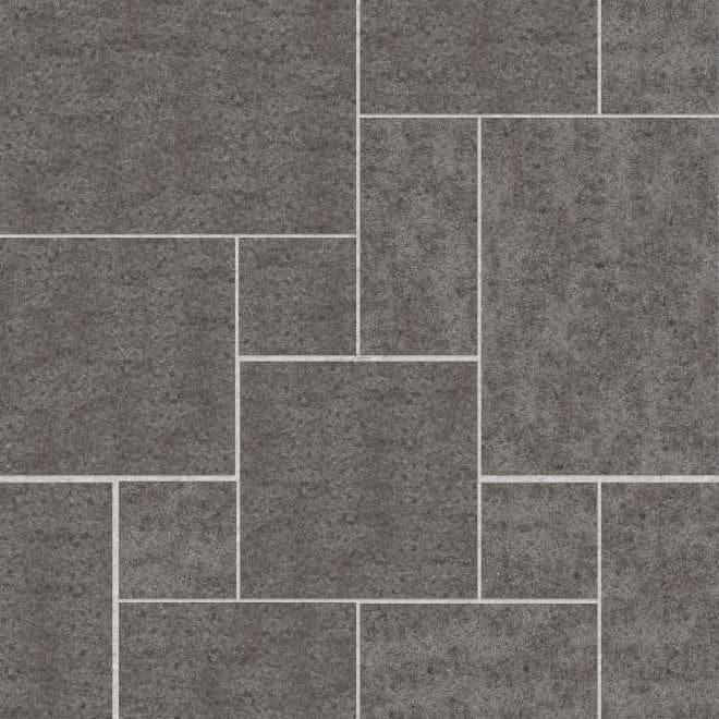 SDT1087 Ankar Black - Flamed &amp; Waterjet Finish - Patio - Standard - DP092 SDM165