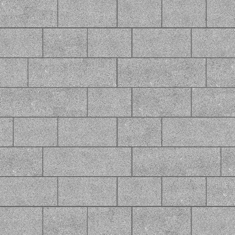  SDT1416 SDM422 M845 Gray Nisa Granite - Sand Blasted | Pattern DP087 Paving - Running Bond - Sawn Edge - Dimensional 22 Pieces 3 Sizes | 18x12"(8) 24x12"(6) 36x12"(8)