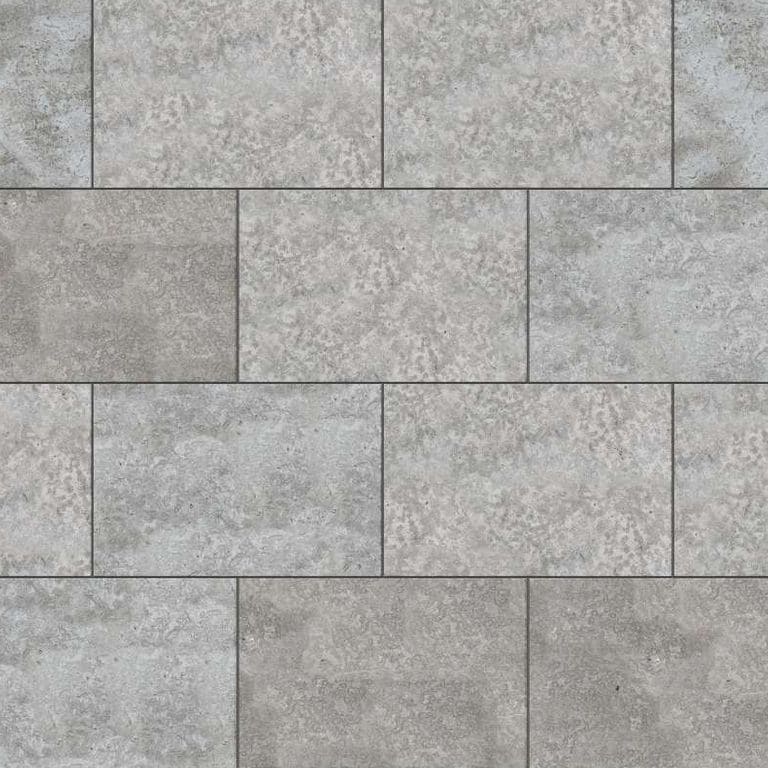 SDT1541 SDM483 M918 Madison Limestone - Flamed | Pattern DP061 Paving - Half Running Bond - Sawn Edge - Dimensional 3 Pieces 1 Size* | 36x24"