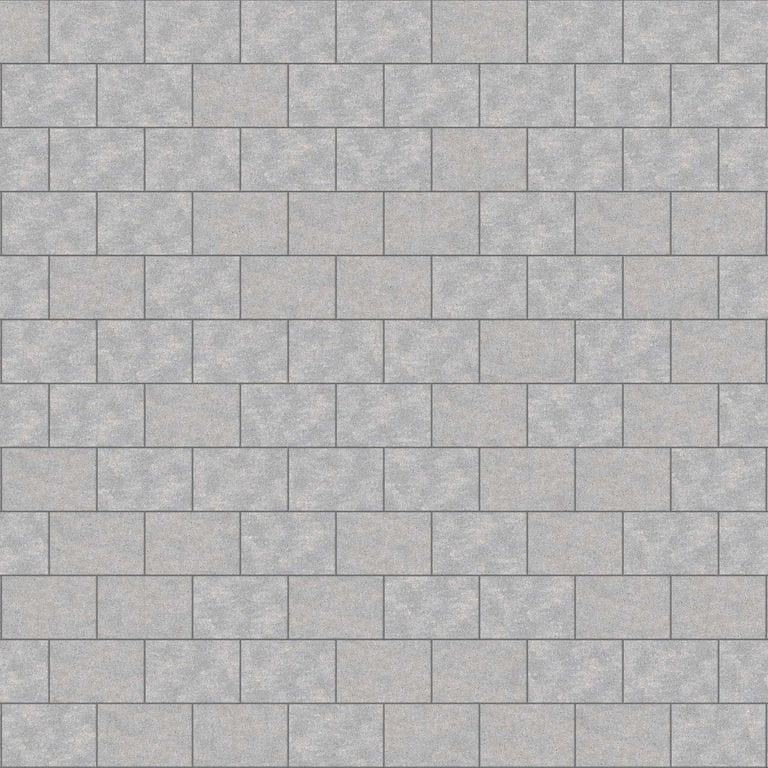  SDT1394 SDM391 M735 Bavarian Dolomite Gray - Sand Blasted &amp; Tumbled | Pattern DP061 Paving - Half Running Bond - Sawn Edge - Dimensional 3 Pieces 1 Size* | 36x24"