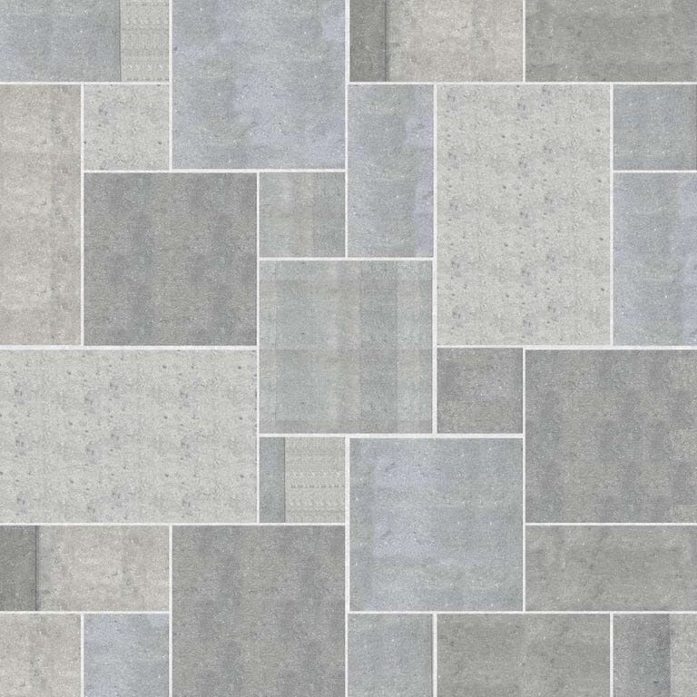  SDT1511 SDM496 M546 Belgian Bluestone - Sawn | Pattern DP086 Paving - Universal - Sawn Edge - Dimensional 12 Pieces 4 Sizes | 12x12”(4) 24x12”(2) 24x24”(4) 36x24”(2)