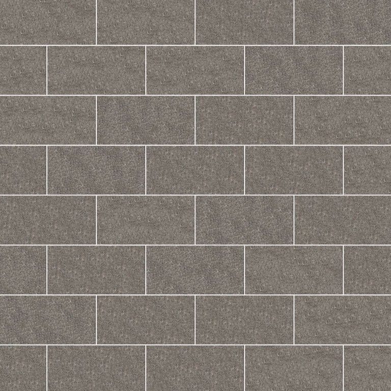 SDT1461 SDM430 M903 Mahogany Granite - Flamed | Pattern DP061 Paving - Half Running Bond - Sawn Edge - Dimensional 3 Pieces 1 Size* | 24x12"