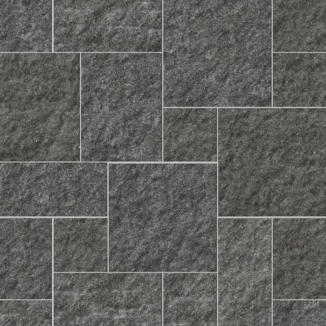 SDT1528 SDM498 M546 Belgian Bluestone - EnoLuce | Pattern DP094 Paving - Universal - Sawn Edge - Dimensional 14 Pieces 4 Sizes | 24x24”(4) 48x24”(2) 48x36”(4) 48x48”(4)