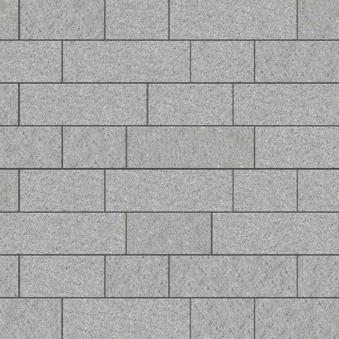  SDT1480 SDM429 M1194 Superior Snow Granite - Flamed | Pattern DP087 Paving - Running Bond - Sawn Edge - Dimensional 22 Pieces 3 Sizes | 18x12"(8) 24x12"(6) 36x12"(8)