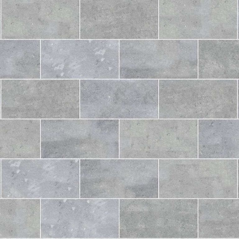  SDT1543 SDM500 M546 Belgian Bluestone - Scoured | Pattern DP061 Paving - Half Running Bond - Sawn Edge - Dimensional 3 Pieces 1 Size* | 24x12"