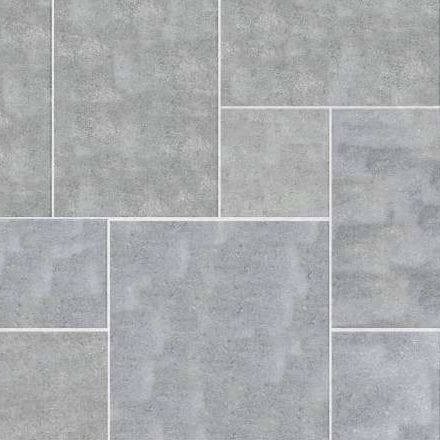  SDT1550 SDM500 M546 Belgian Bluestone - Scoured | Pattern DP094 Paving - Universal - Sawn Edge - Dimensional 14 Pieces 4 Sizes | 24x24”(4) 48x24”(2) 48x36”(4) 48x48”(4)