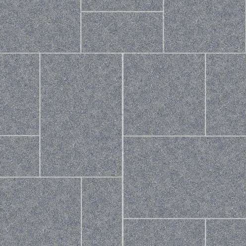 Pensy Black Cobbles - Sawn &amp; Flamed Finish - Patio - Standard - DP091 SDM352 SDT966