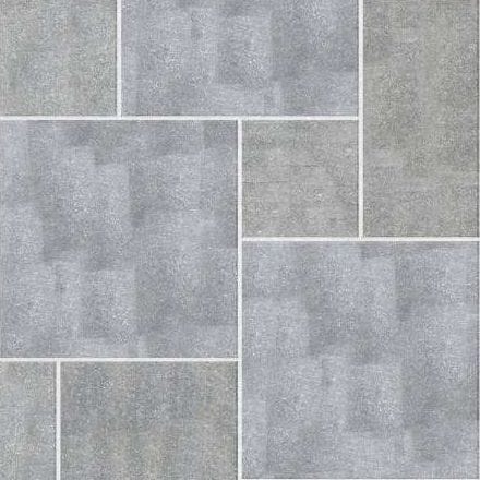  SDT1595 SDM489 M546 Belgian Bluestone - Enostyl | Pattern DP094 Paving - Universal - Sawn Edge - Dimensional 14 Pieces 4 Sizes | {24x24”(4) 48x24”(2) 48x36”(4) 48x48”(4)