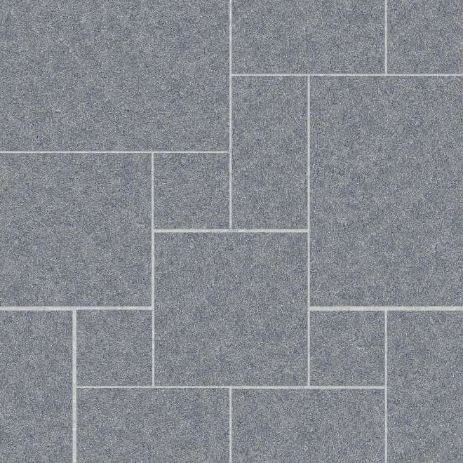 Pensy Black Cobbles - Sawn &amp; Flamed Finish - Patio - Standard - DP092 SDM352 SDT967