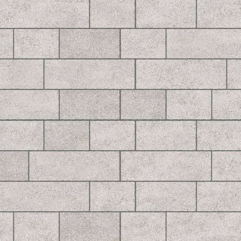  SDT1389 SDM393 M733 Bavarian Beige Limestone - Bush Hammered | Pattern DP087 Paving - Running Bond - Sawn Edge - Dimensional 22 Pieces 3 Sizes | 18x12"(8) 24x12"(6) 36x12"(8)