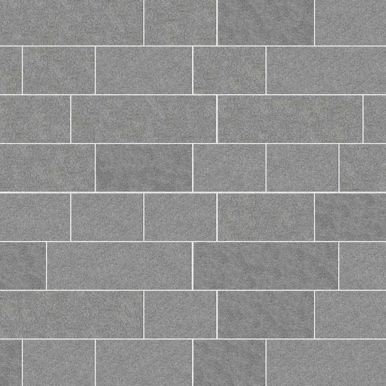  SDT1475 SDM431 M902 Superior Northern Granite - Sand Blasted | Pattern DP087 Paving - Running Bond - Sawn Edge - Dimensional 22 Pieces 3 Sizes | 18x12"(8) 24x12"(6) 36x12"(8)