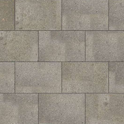  SDT1557 SDM502 M1293 Imperial Brown Porphyry - Flamed | Pattern DP061 Paving - Half Running Bond - Sawn Edge - Dimensional 3 Pieces 1 Size* | 36x24"