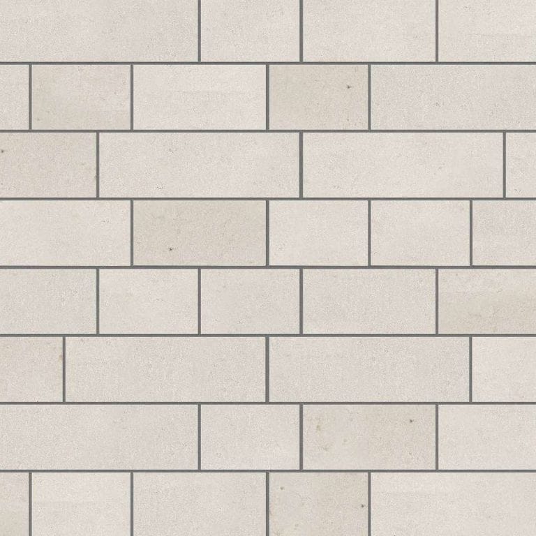  SDT1378 SDM386 M733 Bavarian Beige Limestone - Sand Blasted &amp; Tumbled | Pattern DP087 Paving - Running Bond - Sawn Edge - Dimensional 22 Pieces 3 Sizes | 18x12"(8) 24x12"(6) 36x12"(8)