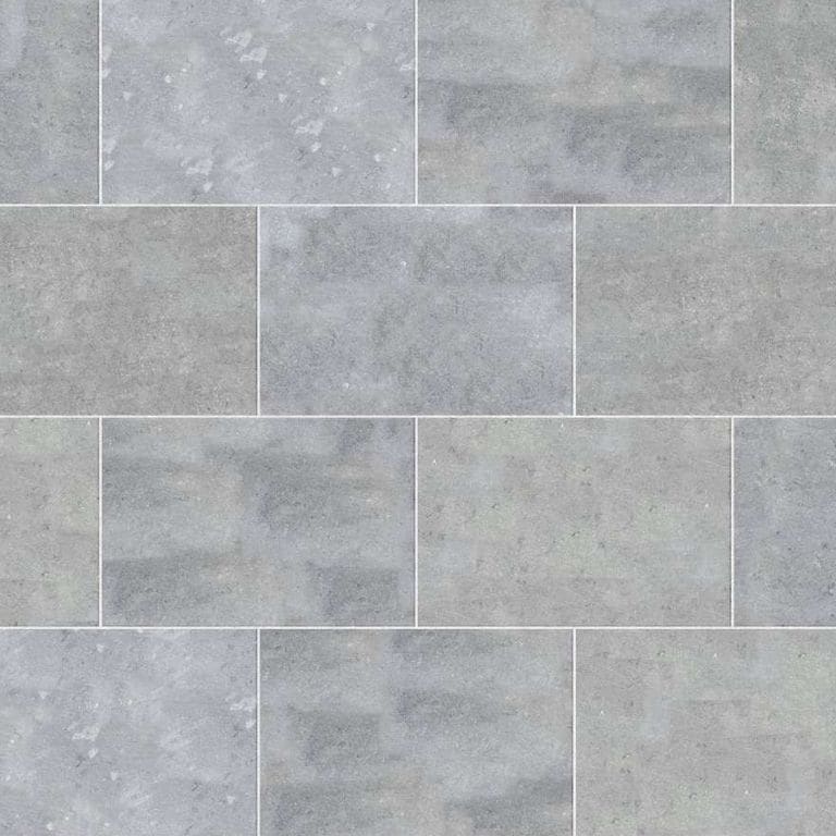  SDT1547 SDM500 M546 Belgian Bluestone - Scoured | Pattern DP061 Paving - Half Running Bond - Sawn Edge - Dimensional 3 Pieces 1 Size* | 36x24"