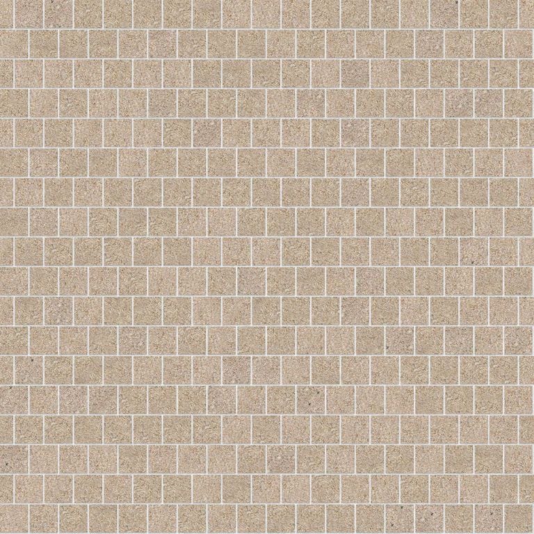  SDT1507 SDM425 M847 Yellow Wheat Granite - Sand Blasted | Pattern DP061 Paving - Half Running Bond - Sawn Edge - Dimensional 3 Pieces 1 Size* | 4x4"