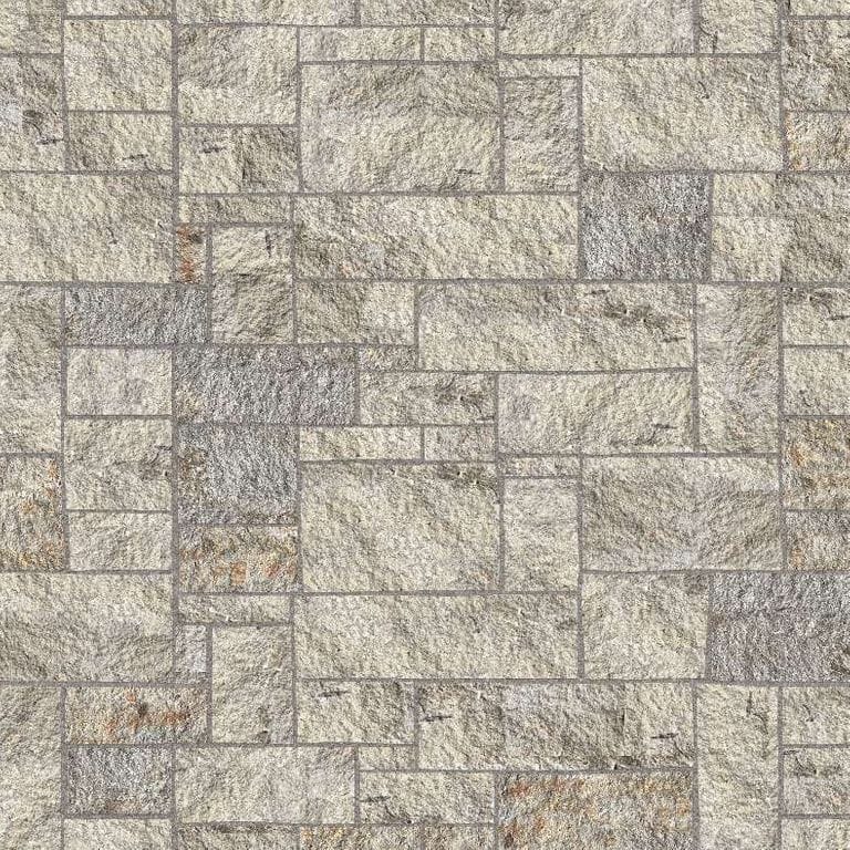 Reclaimed Curbstone Blend - Split-face Surface - Paver - Standard - DP084 SDM347 SDT366