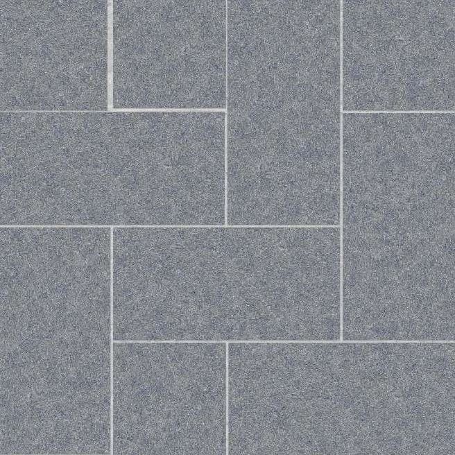Pensy Black Cobbles - Sawn &amp; Flamed Finish - Patio - Standard - DP015 SDM352 SDT959
