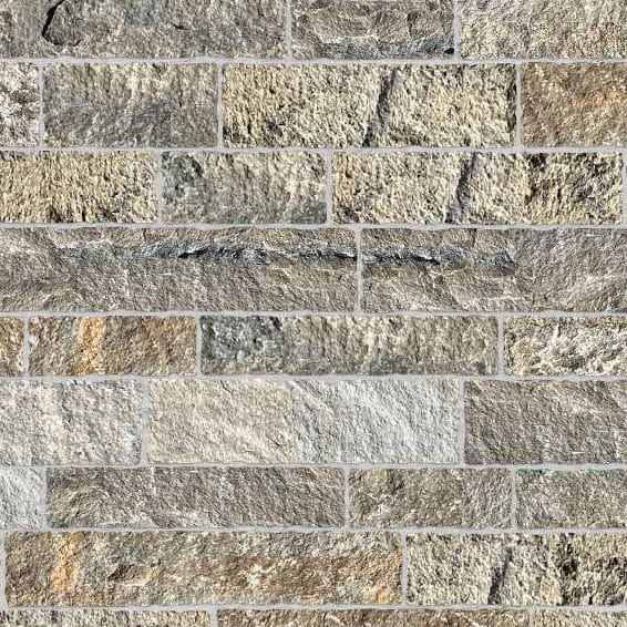 Reclaimed Curbstone Blend - Split-face Rough Plane Surface - Full Veneer - Large - DP046 SDM346 SDT376