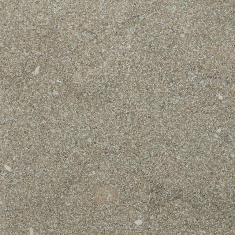 Color/Finish variation image for Veneto Olivo Limestone. The surface finish shown is . Dominant colors shown are gray and tan. The color mix creates a warm feeling.